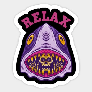 Relax Sticker